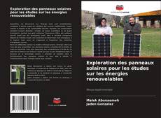 Copertina di Exploration des panneaux solaires pour les études sur les énergies renouvelables