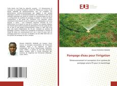 Capa do livro de Pompage d'eau pour l'irrigation 
