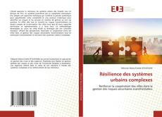 Portada del libro de Résilience des systèmes urbains complexes