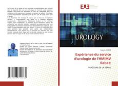 Expérience du service d'urologie de l'HMIMV Rabat: kitap kapağı
