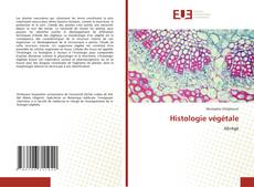 Histologie végétale kitap kapağı