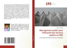 Portada del libro de Management public pour l'efficacité des Services publics en RDC