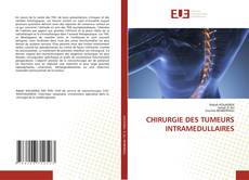 Portada del libro de CHIRURGIE DES TUMEURS INTRAMEDULLAIRES