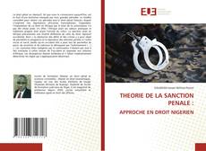 Buchcover von THEORIE DE LA SANCTION PENALE : APPROCHE EN DROIT NIGERIEN