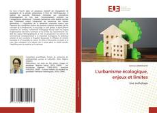 Capa do livro de L'urbanisme écologique, enjeux et limites 
