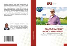 Portada del libro de COMMUNICATION ET SECURITE ALIMENTAIRE