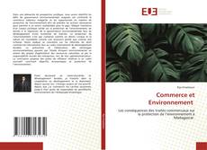 Couverture de Commerce et Environnement