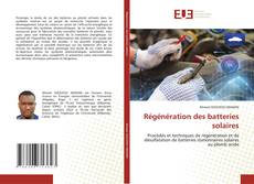 Portada del libro de Régénération des batteries solaires