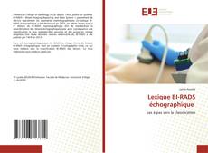 Bookcover of Lexique BI-RADS échographique