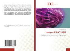 Copertina di Lexique BI-RADS IRM