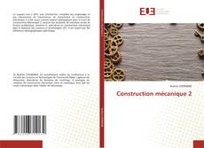 Construction mécanique 2 kitap kapağı