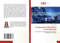 L’impact de la Blockchain sur les Big Data kitap kapağı