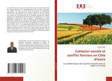 Portada del libro de Cohésion sociale et conflits fonciers en Côte d'Ivoire