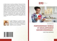 PORTEMONNAIE MOBILE ET DÉVELOPPEMENT SOCIOÉCONOMIQUE:的封面