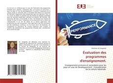 Buchcover von Évaluation des programmes d'enseignement.