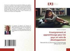 Enseignement et apprentissage pour les pays en voie de développement kitap kapağı