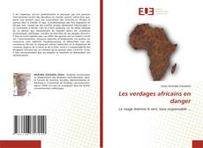 Portada del libro de Les verdages africains en danger