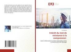 Copertina di Intérêt du test de résistance à la compression