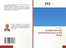 Portada del libro de La diplomatie des performances pour la R.D Congo