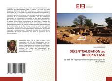 Bookcover of DÉCENTRALISATION au BURKINA FASO