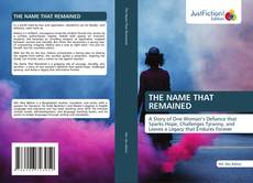 Capa do livro de THE NAME THAT REMAINED 