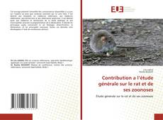 Bookcover of Contribution a l’étude générale sur le rat et de ses zoonoses