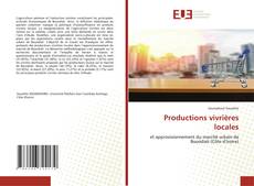 Bookcover of Productions vivrières locales