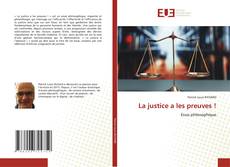 Couverture de La justice a les preuves !