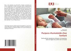 Copertina di Purpura rhumatoïde chez l'enfant