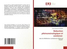 Couverture de Réduction phénoménologique et existence