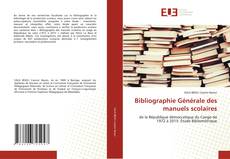 Couverture de Bibliographie Générale des manuels scolaires