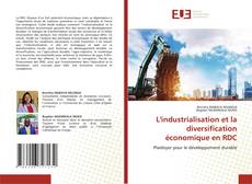 Capa do livro de L'industrialisation et la diversification économique en RDC 