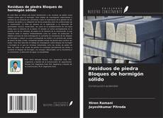 Couverture de Residuos de piedra Bloques de hormigón sólido
