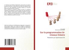 Copertina di Sur la programmation bi-niveaux linéaire