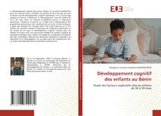 Copertina di Développement cognitif des enfants au Bénin