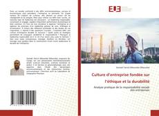 Couverture de Culture d’entreprise fondée sur l’éthique et la durabilité