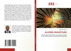 Copertina di ALGÈBRE BUDGÉTAIRE