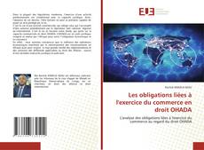 Copertina di Les obligations liées à l'exercice du commerce en droit OHADA