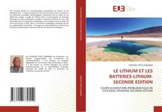 Buchcover von LE LITHIUM ET LES BATTERIES-LITHIUM-SECONDE EDITION