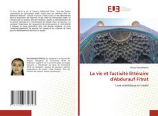 Copertina di La vie et l'activité littéraire d'Abdurauf Fitrat