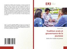 Couverture de Tradition orale et gouvernance de la jeunesse