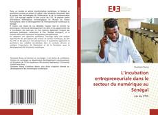 Copertina di L’incubation entrepreneuriale dans le secteur du numérique au Sénégal