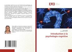 Couverture de Introduction à la psychologie cognitive