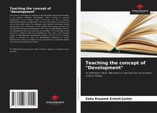 Teaching the concept of "Development" kitap kapağı