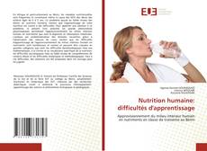 Buchcover von Nutrition humaine: difficultés d'apprentissage