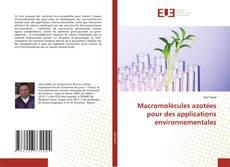 Buchcover von Macromolécules azotées pour des applications environnementales