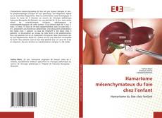 Buchcover von Hamartome mésenchymateux du foie chez l’enfant