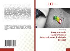 Programme de Transformation Economique et Sociale du Sénégal的封面