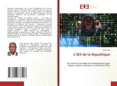 L’Œil de la République kitap kapağı
