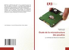 Étude de la microstructure des poudres的封面